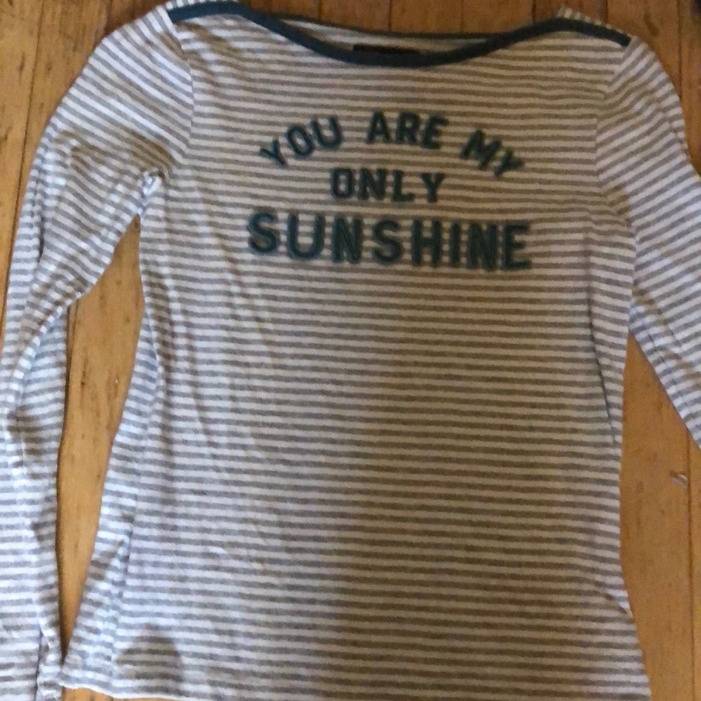 A striped pj top